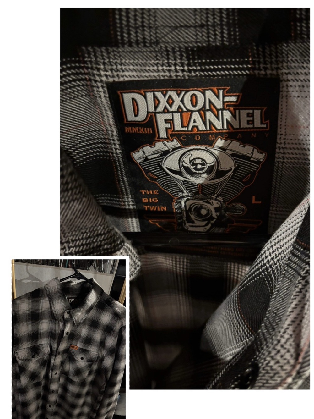 DIXXON Black & Gray Plaid Button-Up Shirt